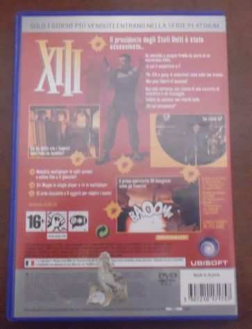 XIII per Playstation 2 Versione Platinum ITA
