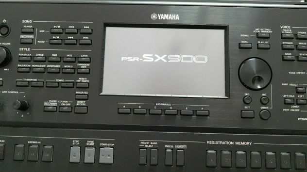 Yamaha psr sx900 tastiera