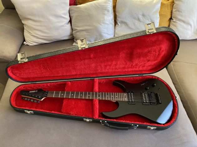 YAMAHA RGX 220DZ METALLIC BLACK chitarra elettrica nera  CUSTODIA RIGIDA