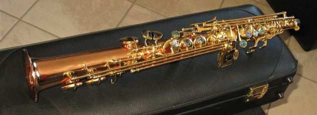 YANAGISAWA S 991 Style Sax Soprano fusto in RAME Nuovo