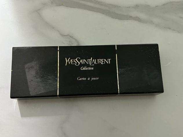 Yves Saint Laurent - Carte da gioco (2) - 2 Mazzi di Carte in confezione originale - Carta