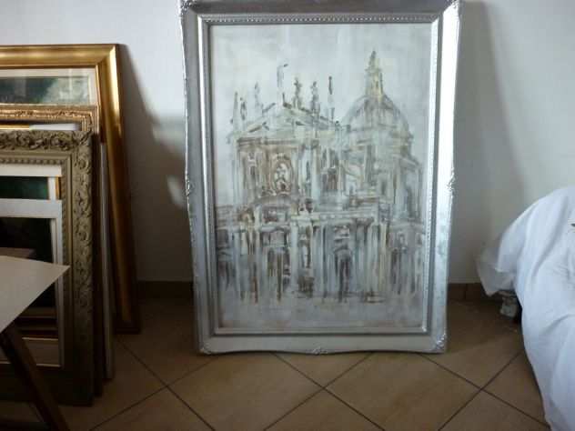 Zaccaria Mainieri cattedrale olio 70 x 100