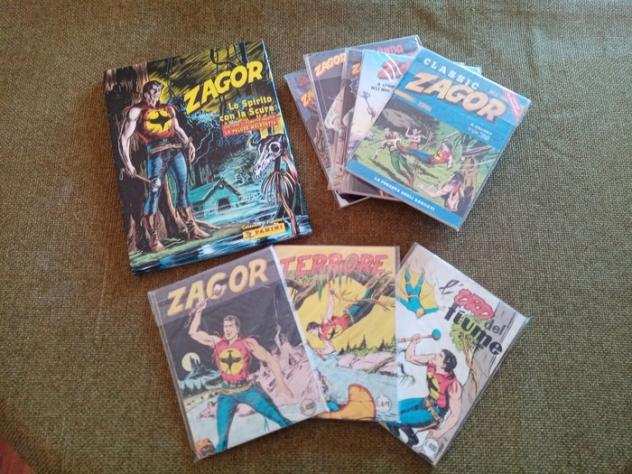 Zagor - Album Figurine Zagor completo  Zagor scritta rossa Lire 400 - 9 Album, Comic - Varie edizioni - 19702019