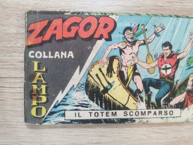 Zagor Collana Lampo - Serie I n.6 originale - quotIl Totem Scomparsoquot - 1 Fumetto - Prima edizione