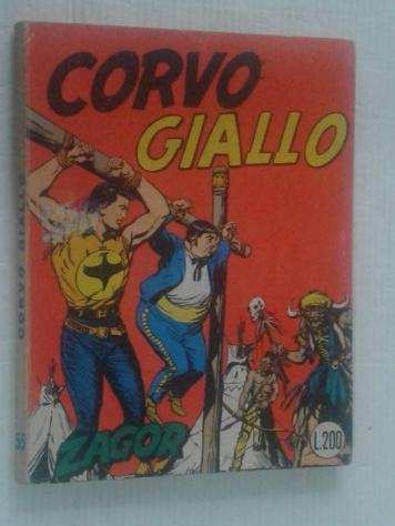 Zagor n. 55 - Corvo Giallo - 1 Comic - Prima edizione - 1965