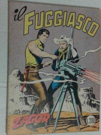 Zagor n. 83 - quotIl fuggiascoquot - 1 Comic - Prima edizione - 1968