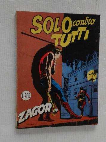 Zagor n. 87 - quotSolo contro tuttiquot 36 - 1 Comic - Prima edizione - 1968