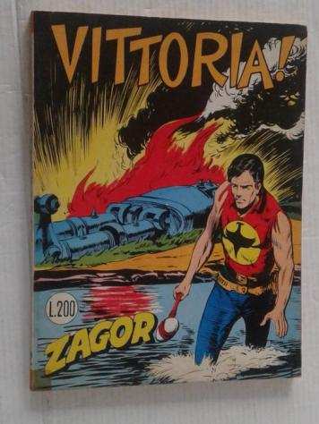 Zagor n. 92 - quot Vittoriaquot epis. 41 - 1 Comic - Prima edizione - 1968