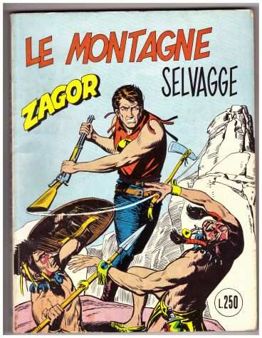 ZAGOR ZENITH 156 - LE MONTAGNE SELVAGGE LIRE 250 BONELLI