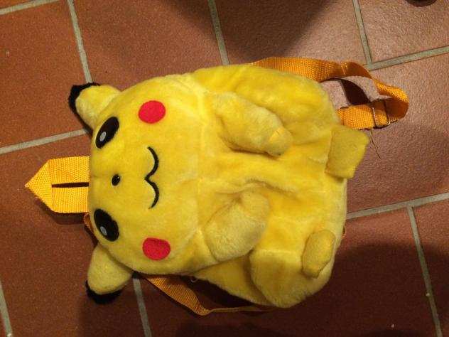Zainetto Peluche Pokemon - Pikachu prodotto per linfanzia Fascia di etagraveper tutte le etagrave