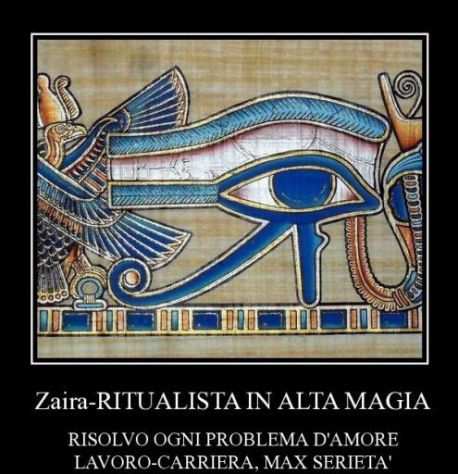 Zaira, Magia quotZINGARA E BRASILIANAquot POTENTISSIME RITUALISTICHE 380.1552093