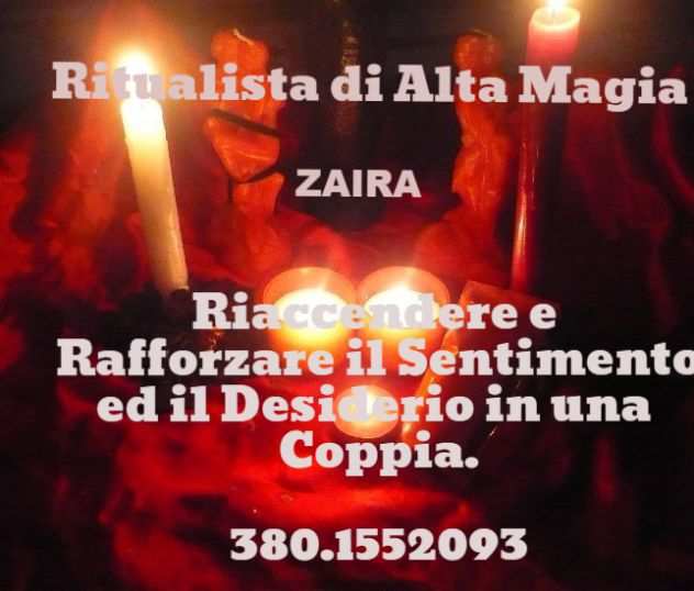 Zaira-Tel. 380.1552093 Ritualista di Alta Magia. Max Serietagrave.