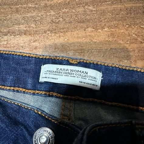 Zara Man Jeans, Taglia 32, Blu Scuro, Usati ma in Ottime Condizioni