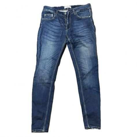 Zara Man Jeans, Taglia 32, Blu Scuro, Usati ma in Ottime Condizioni