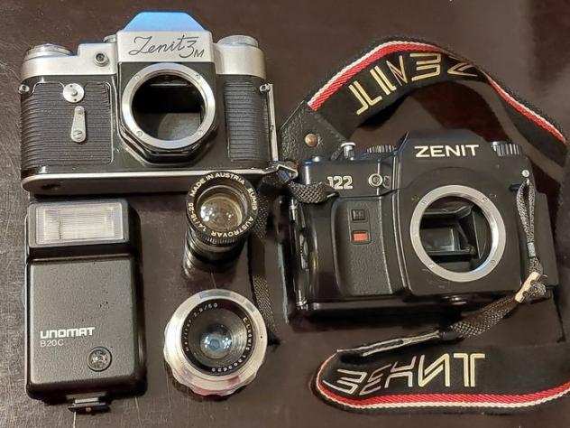 Zenit 3M e 122  E.Ludwig Meritar 50mm f2.9 Fotocamera analogica