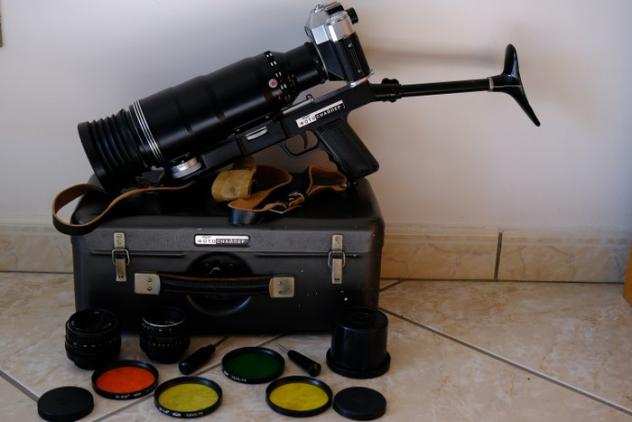 Zenit Kit Sniper EC  Ottica 300 mm  ottica 582 Helios -44M  Ottica Helios 44-2 258 Fotocamera reflex a obiettivo singolo (SLR)