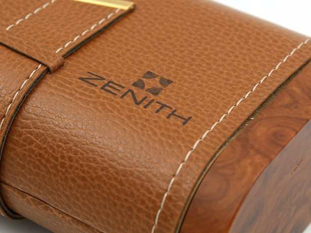 Zenith Scatola Originale Anni 80  90 Pelle Orologi Uomo E Donna