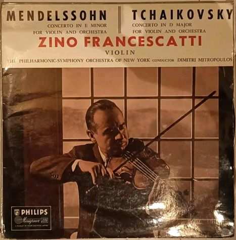 Zino francescatti violino tchaikvski vinile rarita