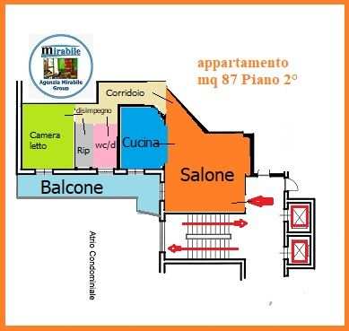 zona Campania p.ssi body studio,propone a referenz. non arred. rif. appartamento