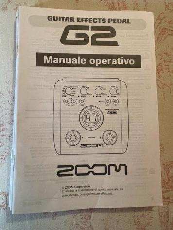 Zoom Guitar Effects Pedal G2 - Pedale multieffetto
