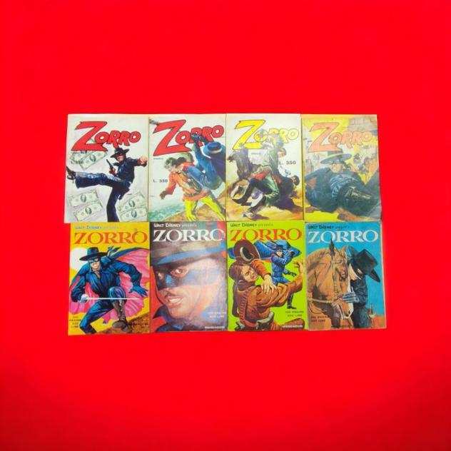 Zorro 1234 (Disney) 1246 (Gigante) - Lotto - 8 Comic - 19741975