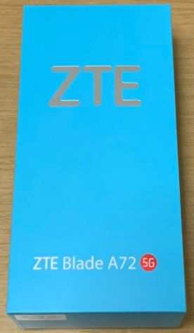 ZTE BLADE A72 5G, NUOVO, GARANZIA, RAM 6 GB, 2 sim.